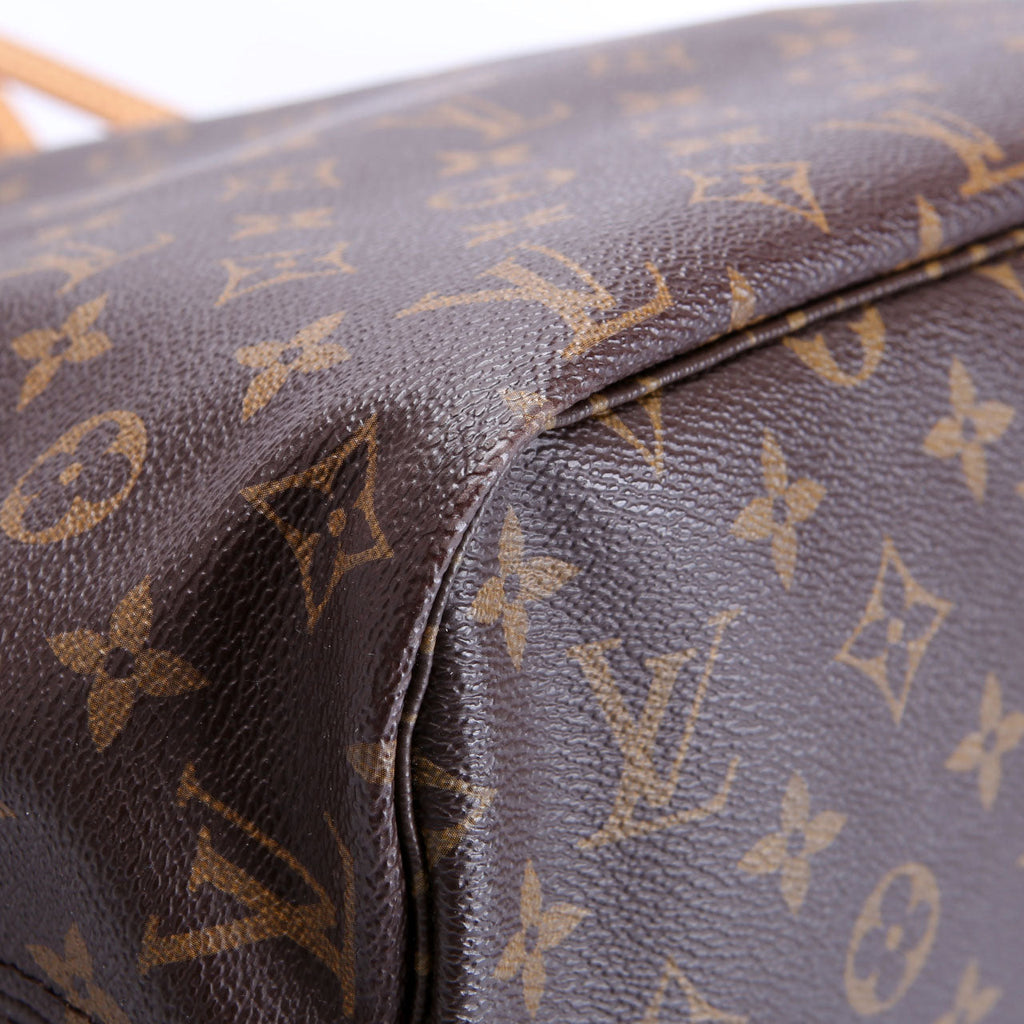Neverfull With Wallet MM Monogram Red