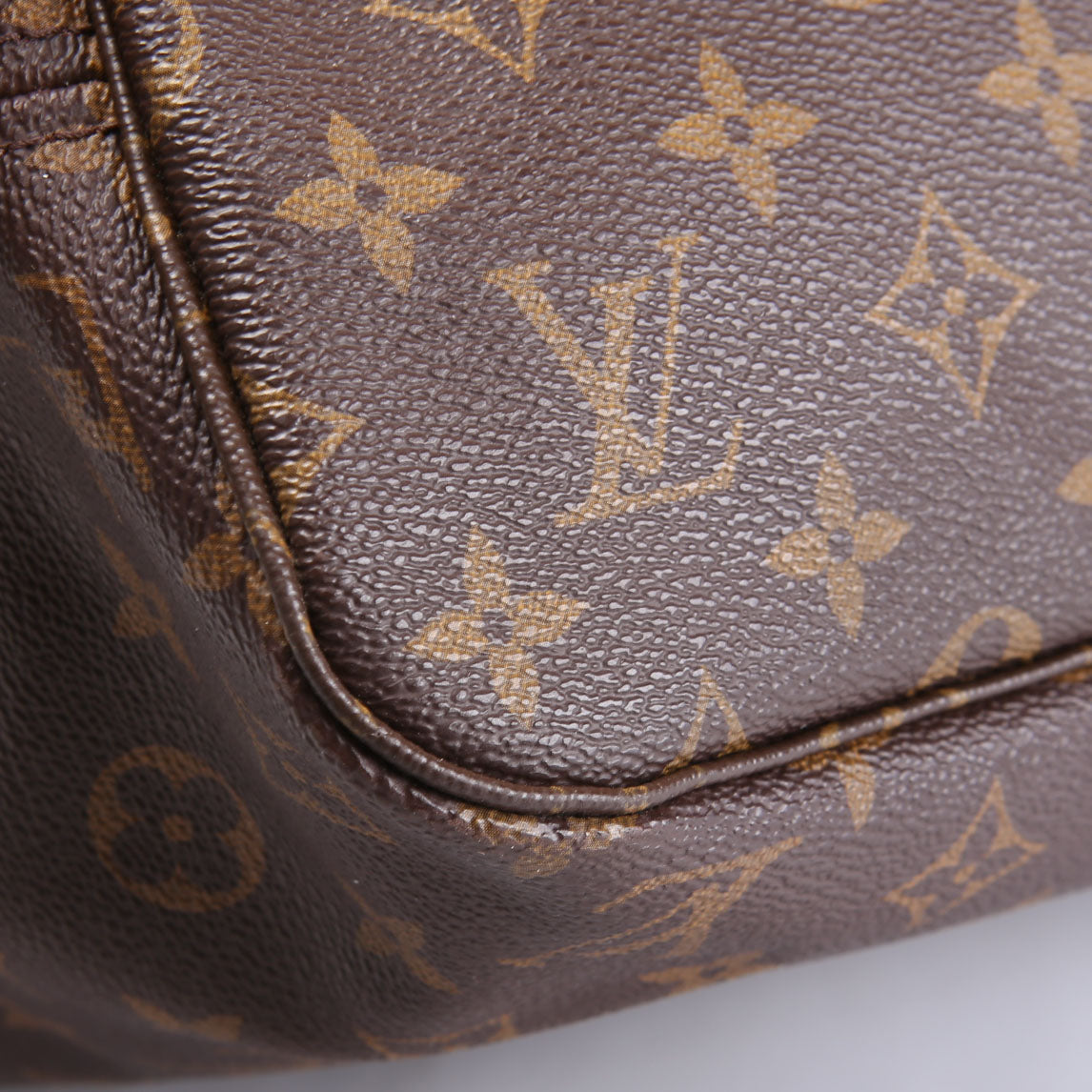 Neverfull With Wallet MM Monogram Red