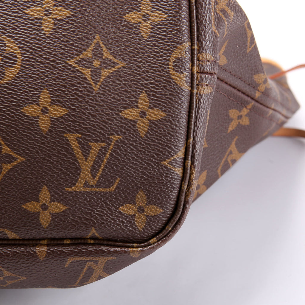 Neverfull With Wallet MM Monogram Red