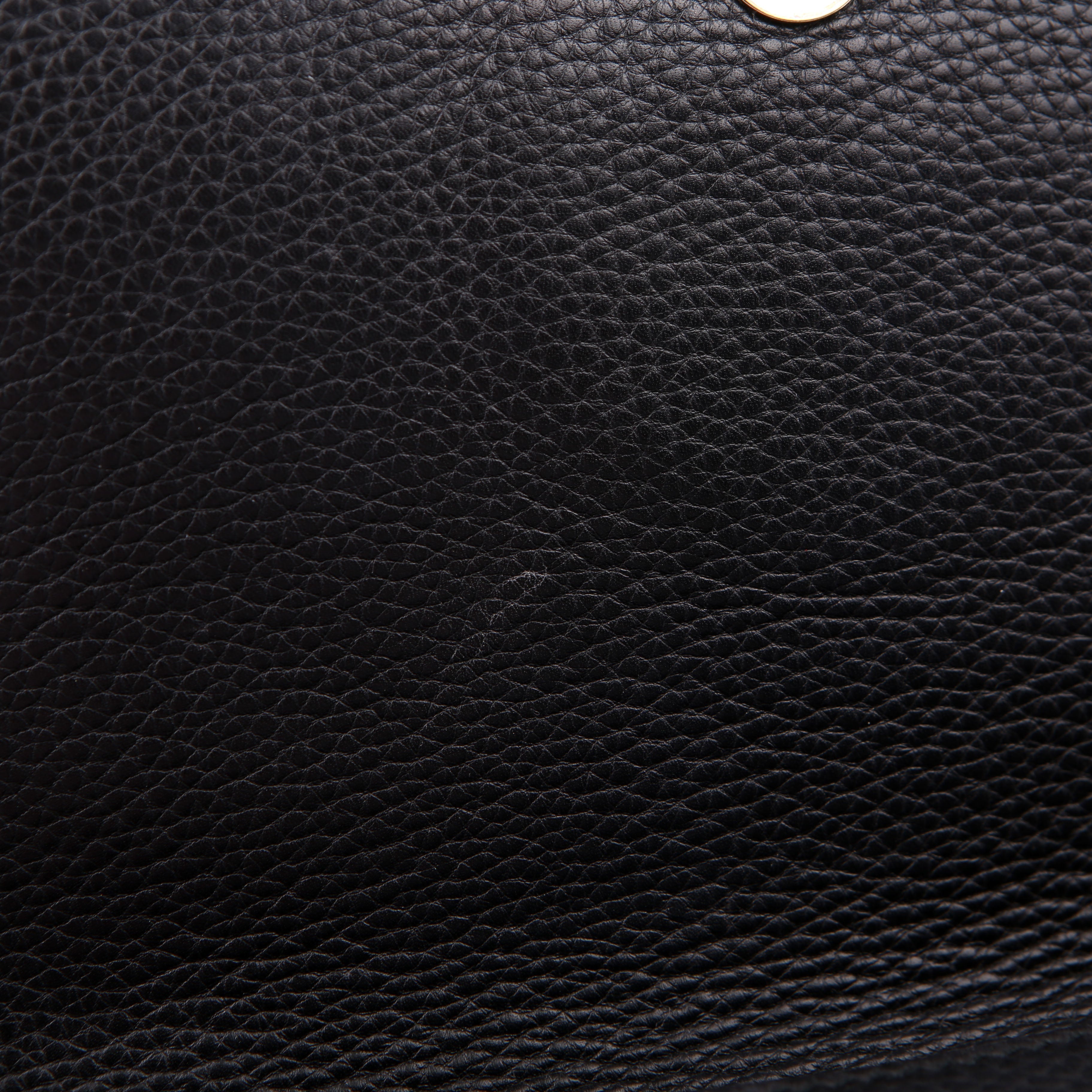 Gucci 336753 Soho Leather Clutch Black