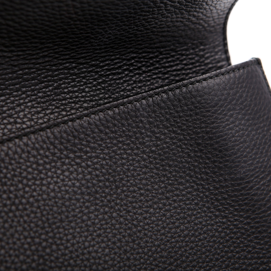 Gucci 336753 Soho Leather Clutch Black
