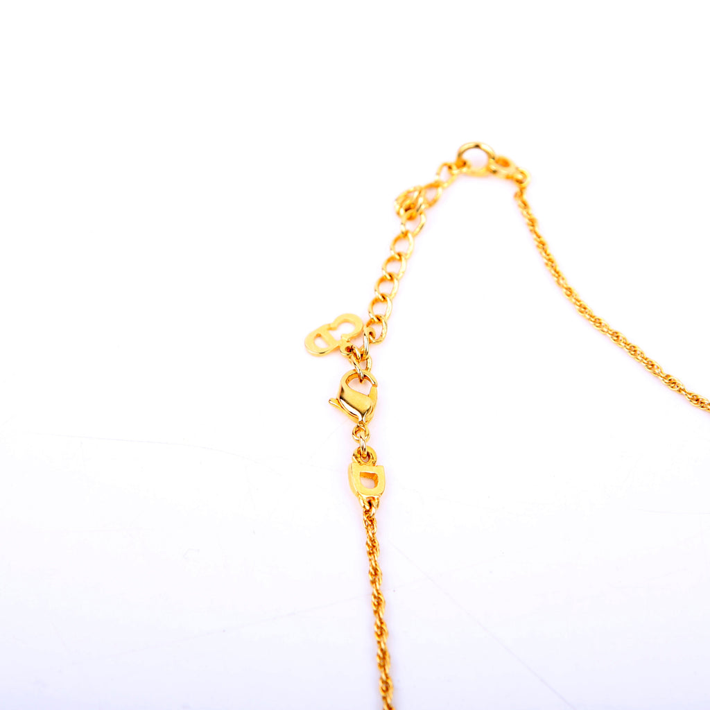Dog Tag Logo Pendant Necklace