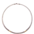 Metro Cable Collar 925/585 Necklace Silver