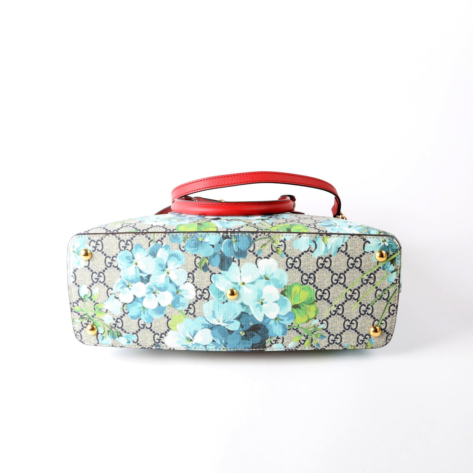 546316 GG Blooms Medium Zip Tote