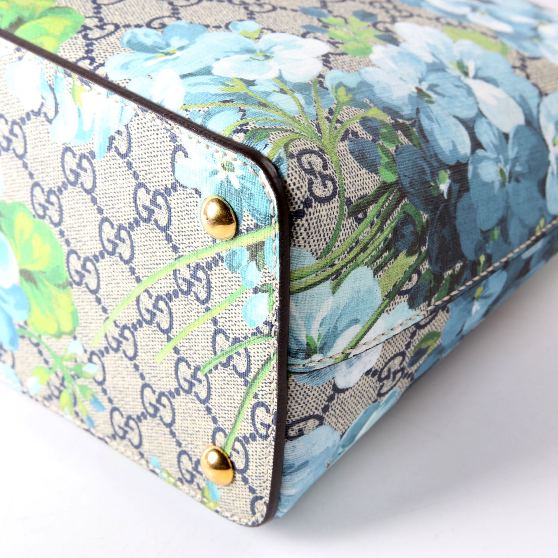 546316 GG Blooms Medium Zip Tote