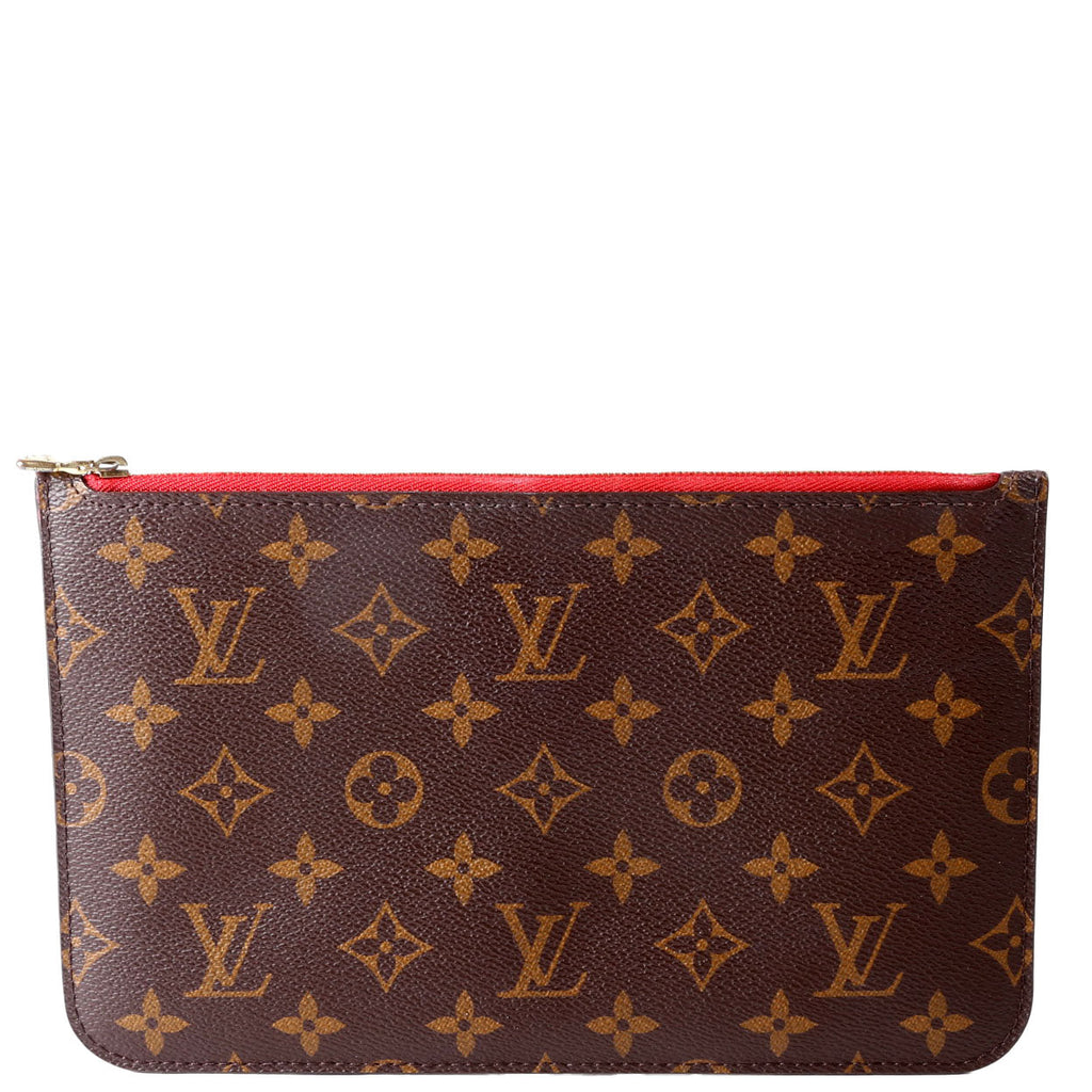 Pochette Only Monogram Neverfull Red