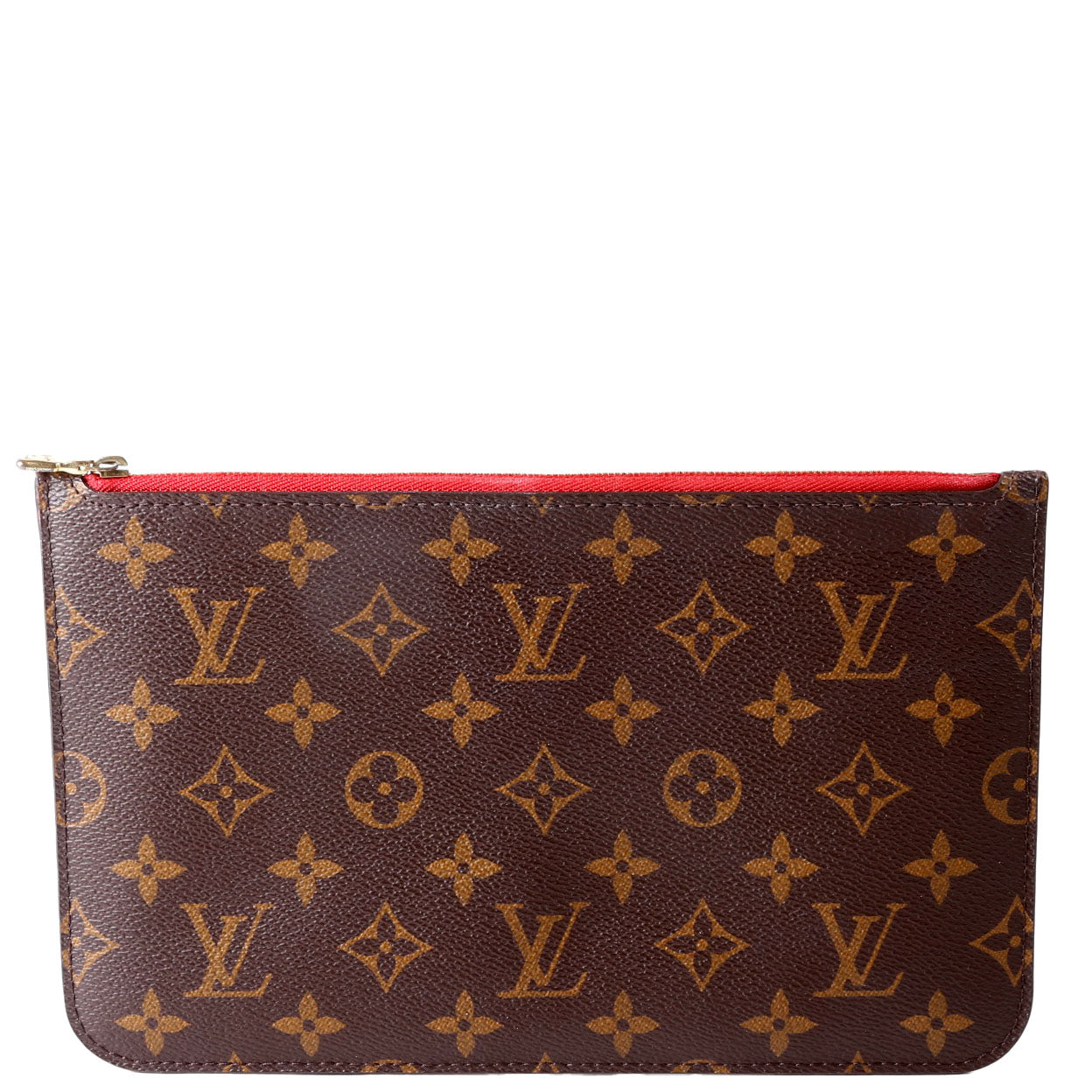 Pochette Only Monogram Neverfull Red