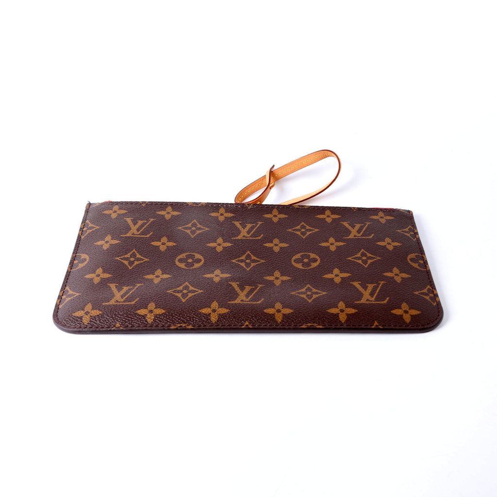 Pochette Only Monogram Neverfull Red