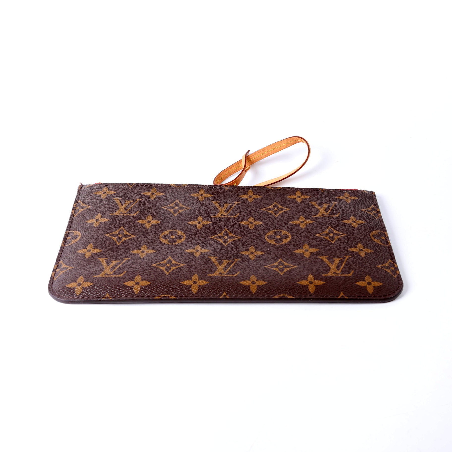 Pochette Only Monogram Neverfull Red