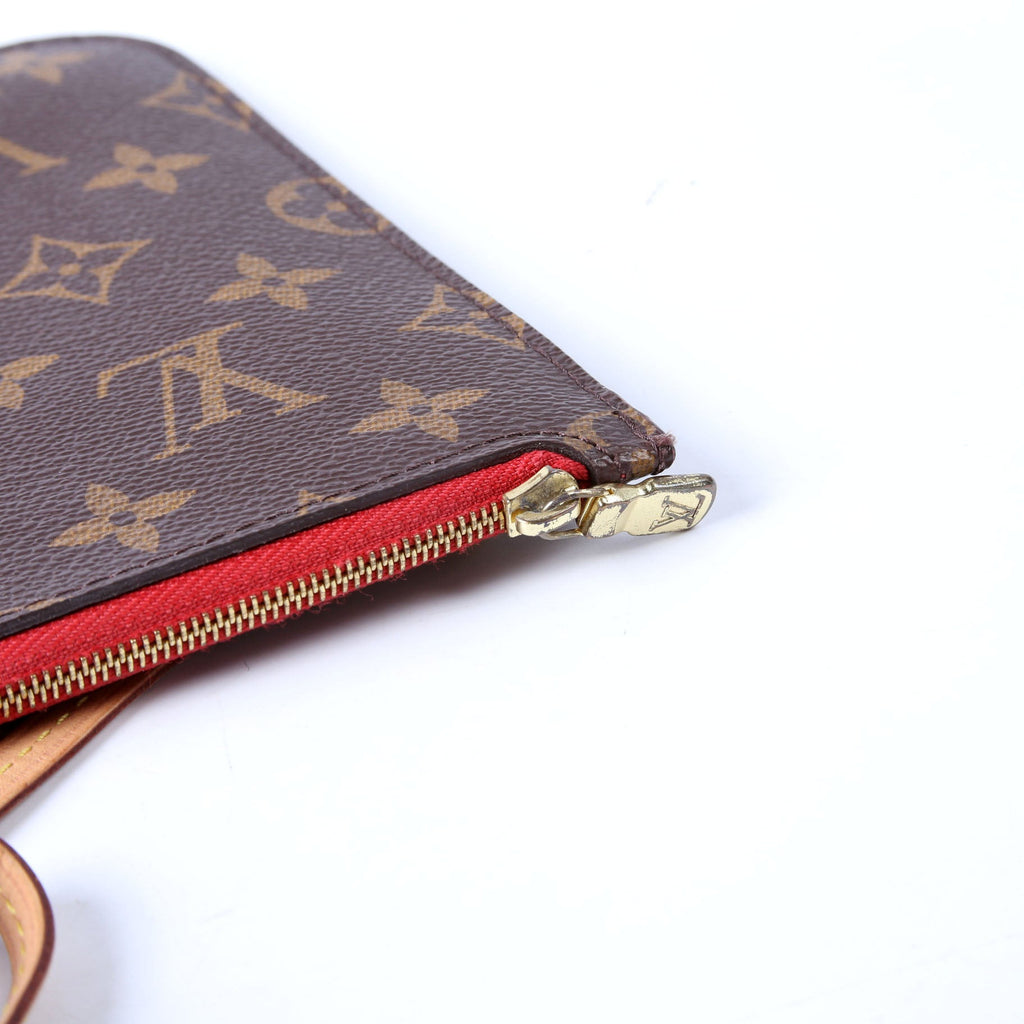 Pochette Only Monogram Neverfull Red