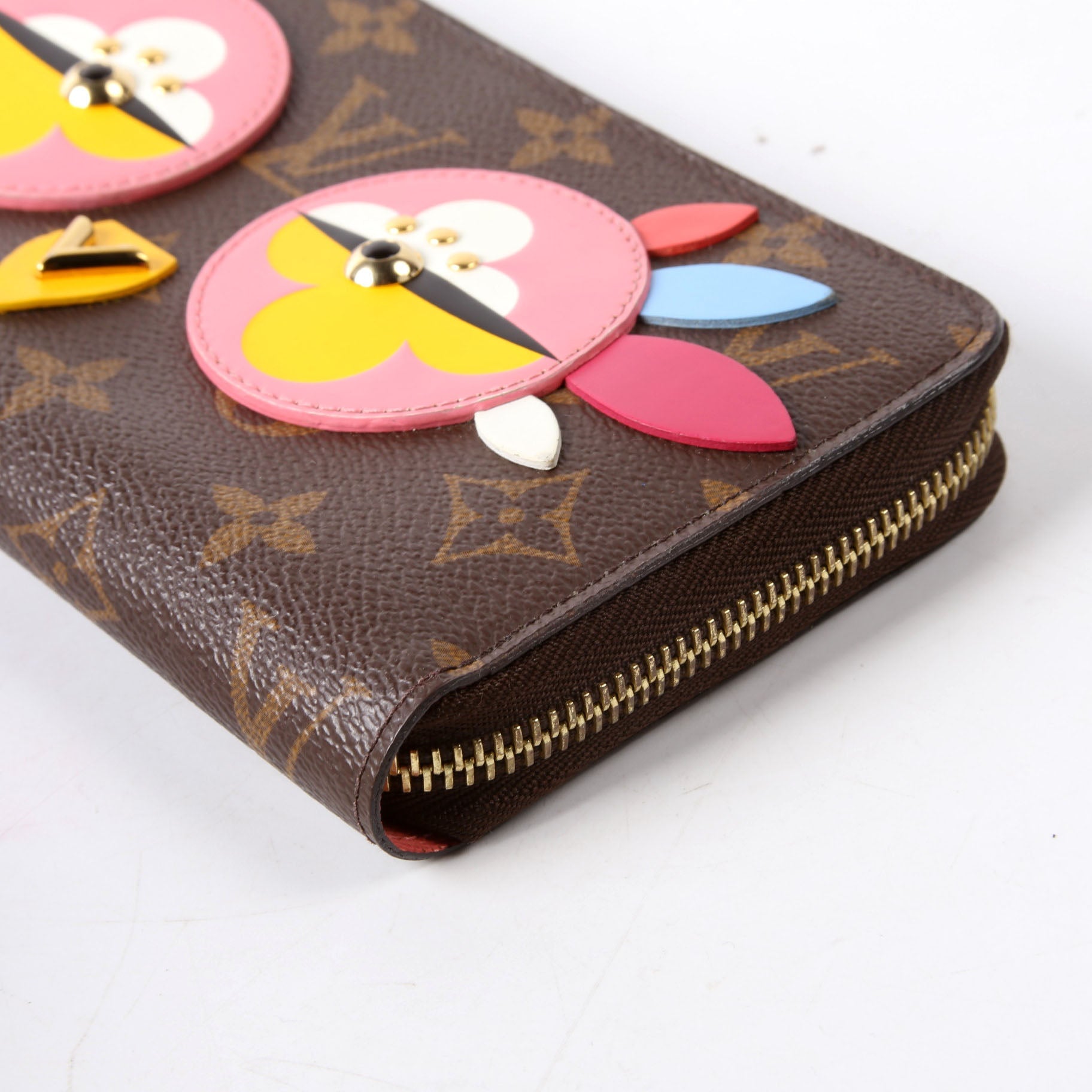 Zippy Wallet Lovely Birds Monogram