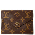 Victorine Wallet Monogram Pink