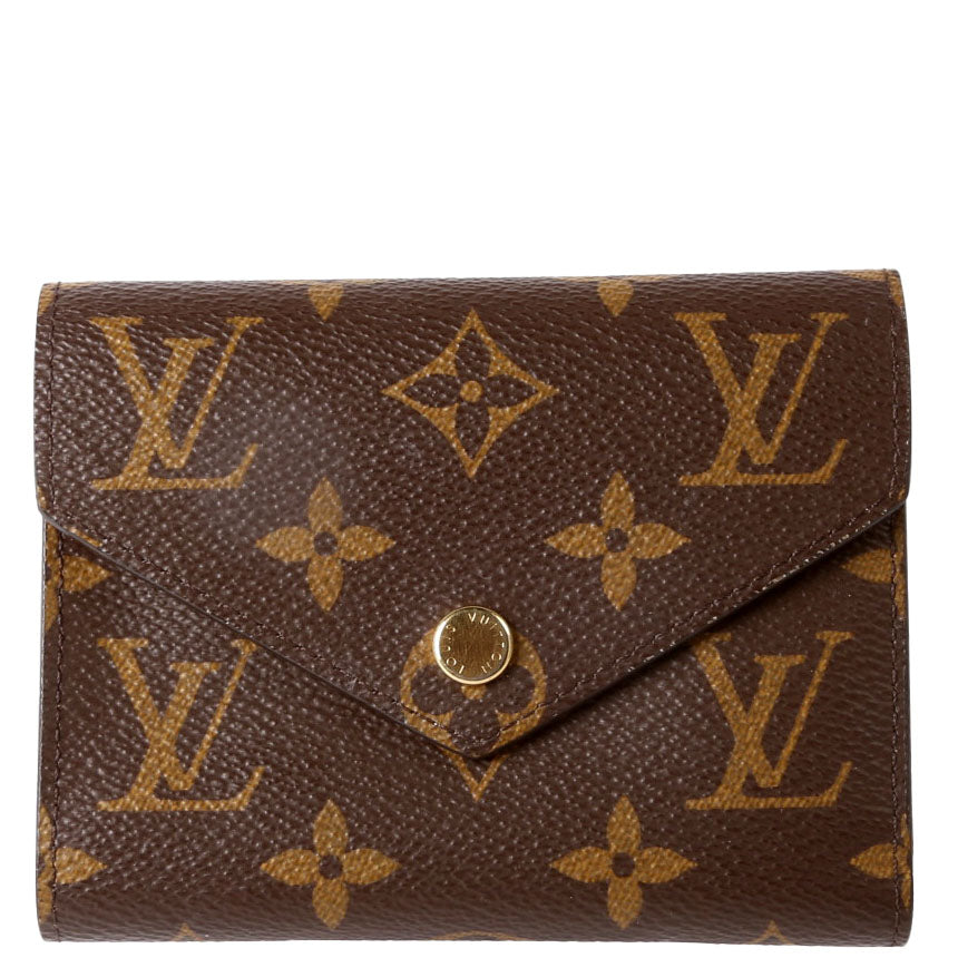 Victorine Wallet Monogram Pink