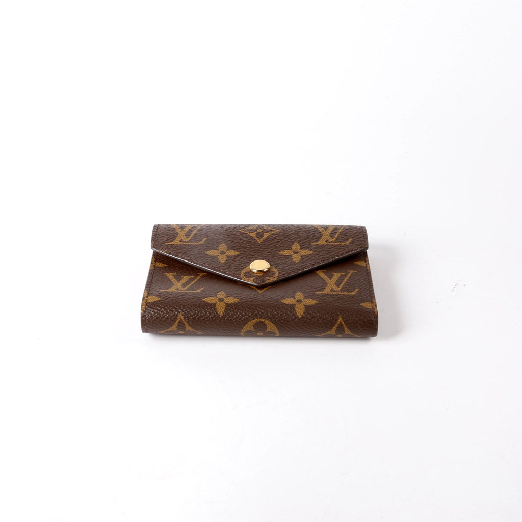 Victorine Wallet Monogram Pink