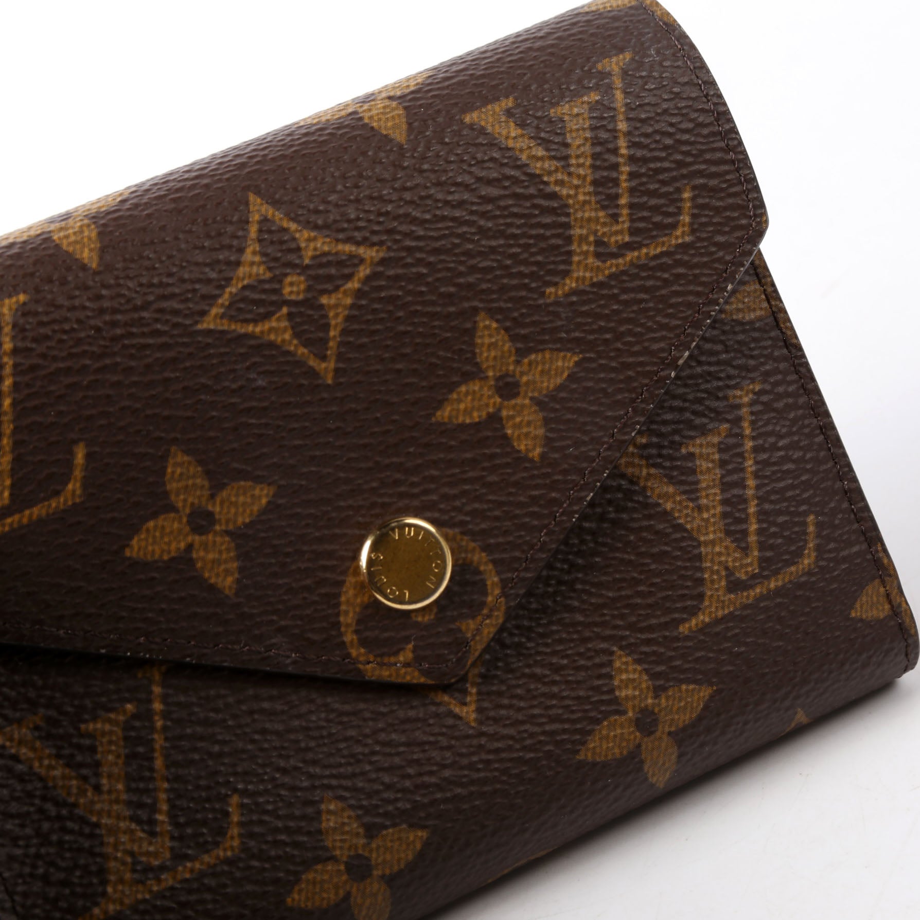 Victorine Wallet Monogram Pink