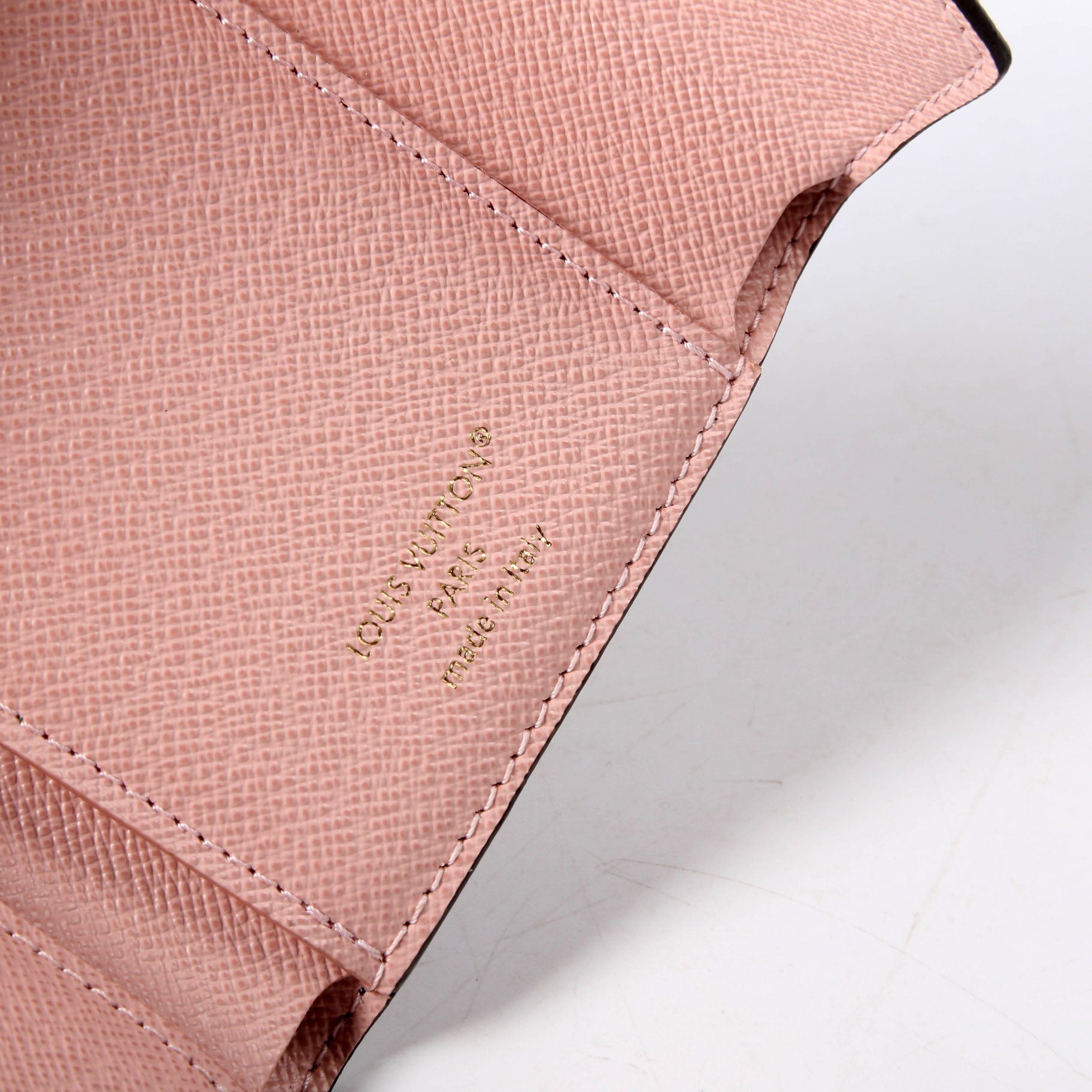 Victorine Wallet Monogram Pink