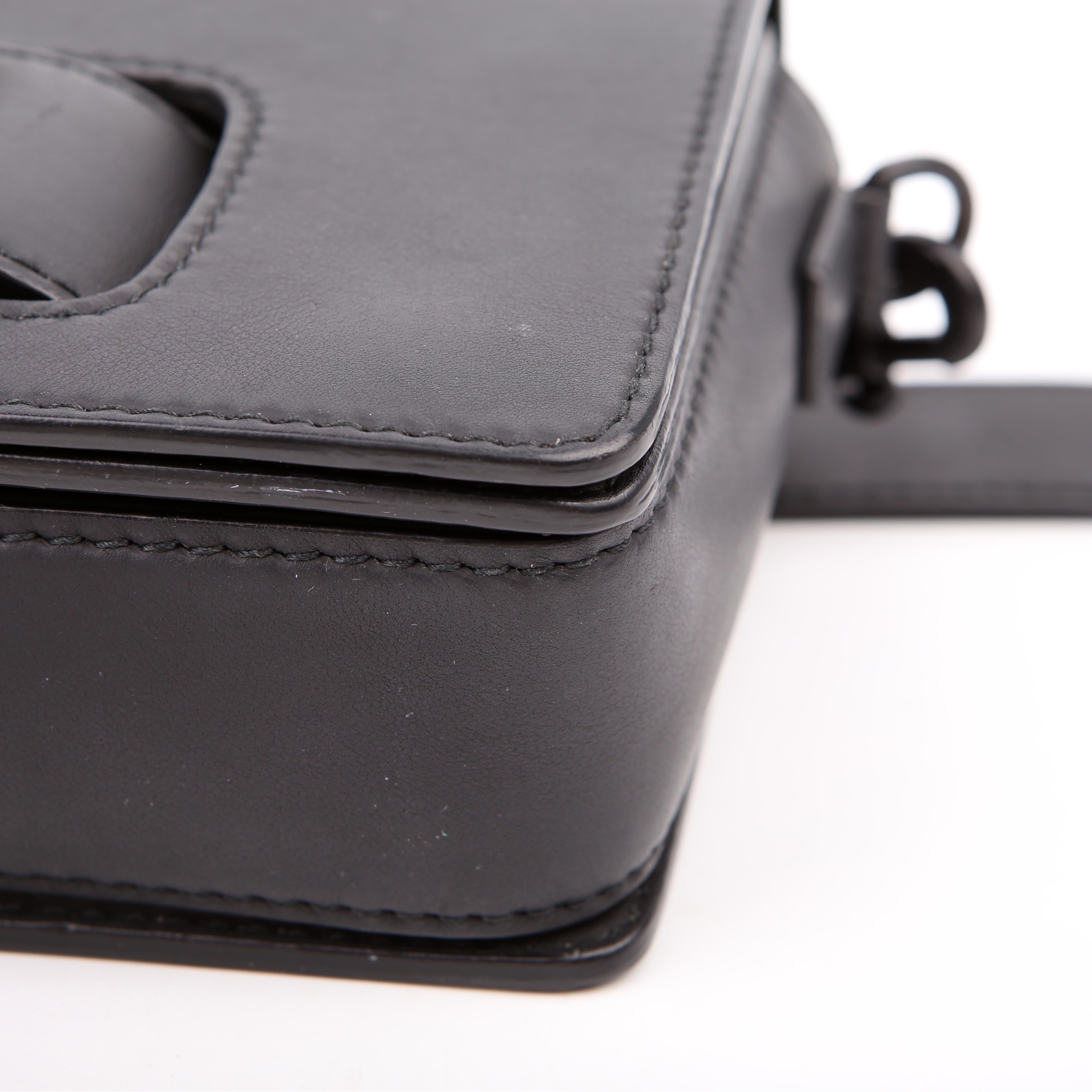 Dior Dio(r)Evolution Flap Bag Ultra Matte Black