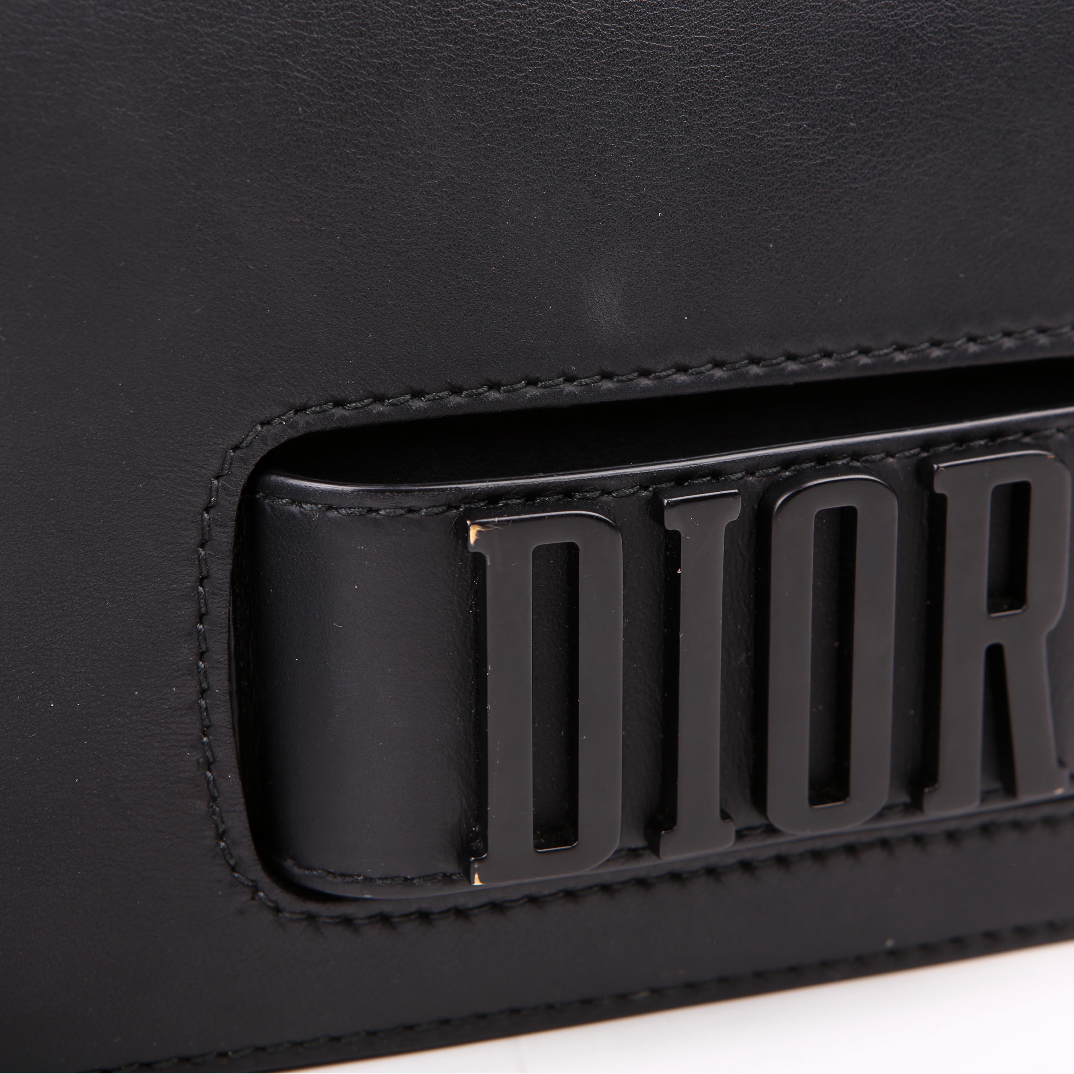 Dior Dio(r)Evolution Flap Bag Ultra Matte Black