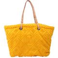 LVacation Tote Terry Cloth Monogram Yellow