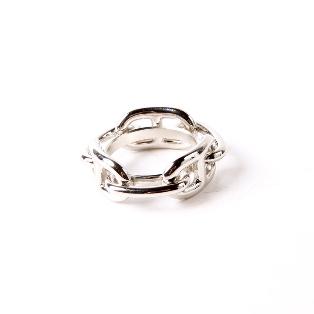 Regate Scarf Ring Silver