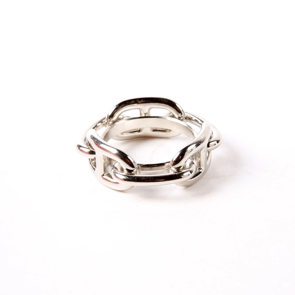 Regate Scarf Ring Silver