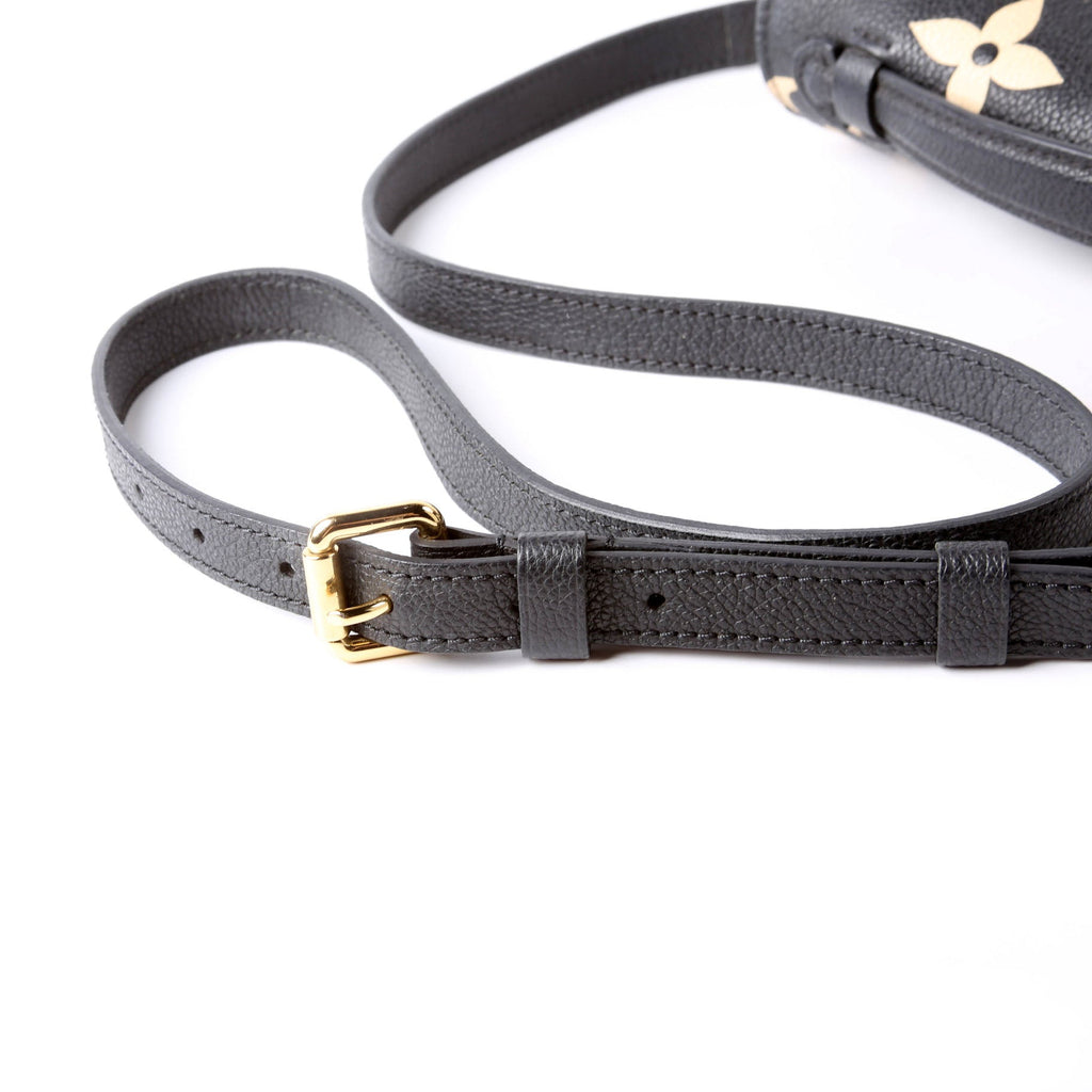 Pochette Metis Empreinte Bicolor Black/Beige