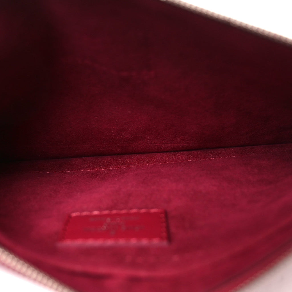 Louis Vuitton Epi Neverfull MM GM Pochette Fuchsia