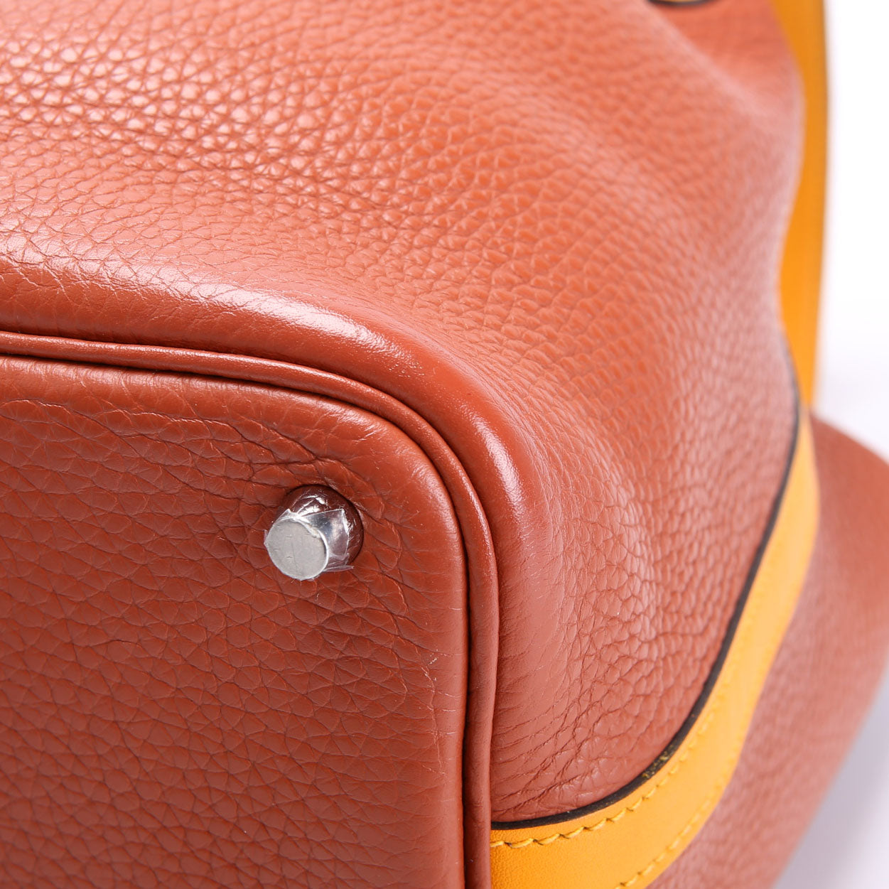 Hermes Picotin 18 Clemence Orange/Yellow