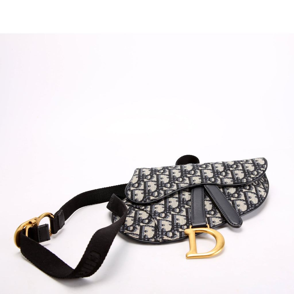 Saddle Pouch Belt Bag Oblique Navy