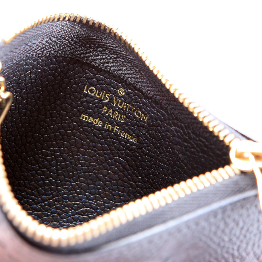 Pochette Cles Empreinte Black
