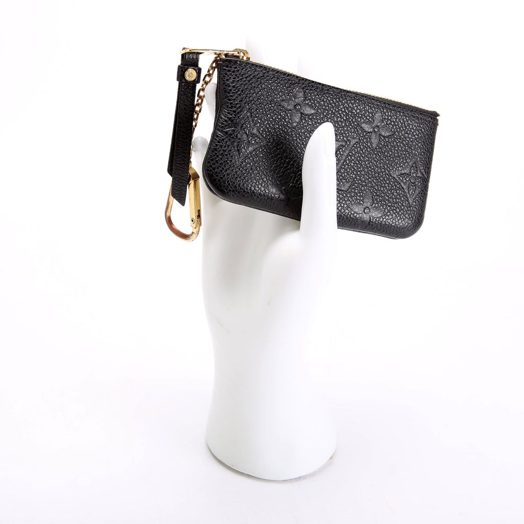 Pochette Cles Empreinte Black