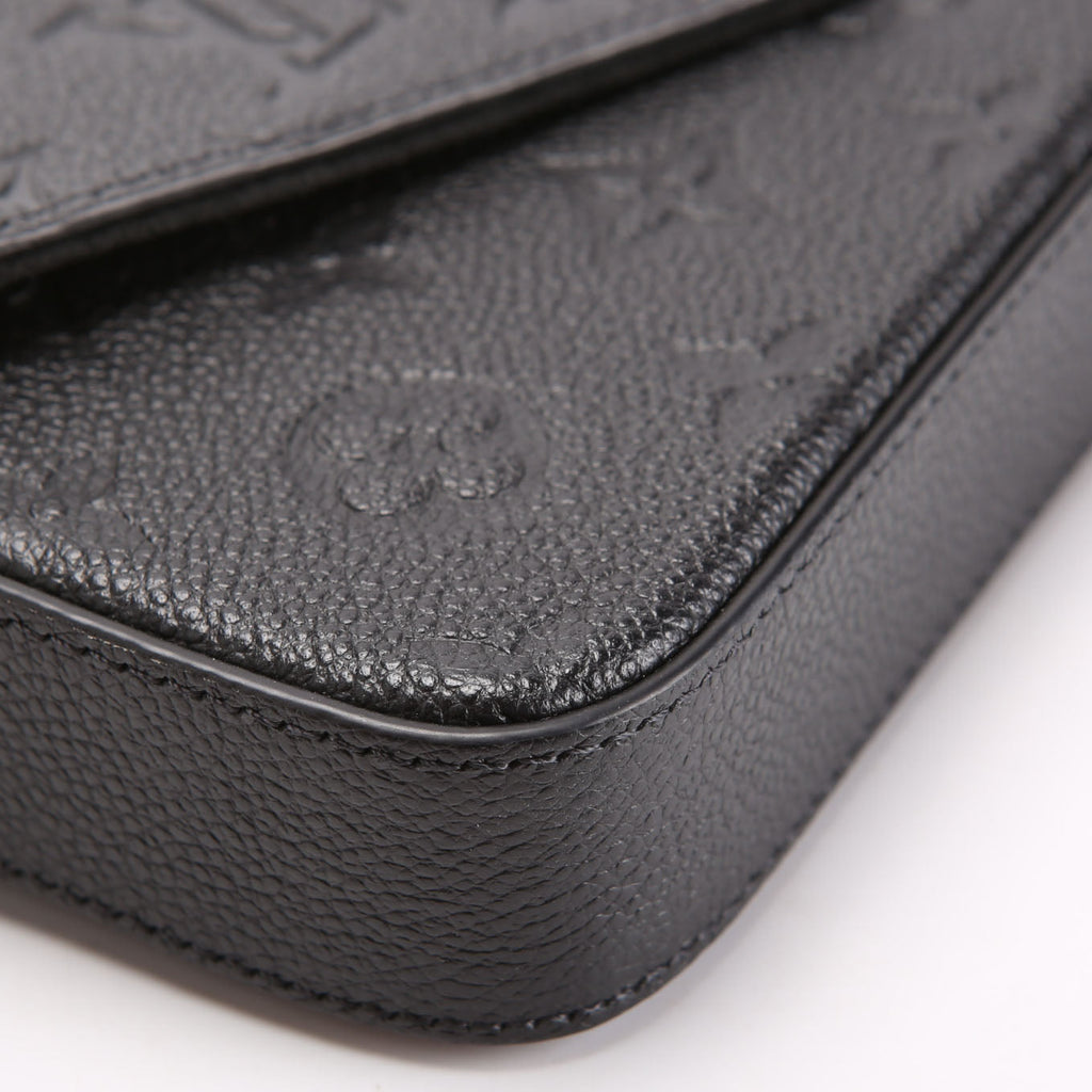 Pochette Felicie Empriente Black