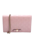 431408 Guccissima Chain Wallet Pink