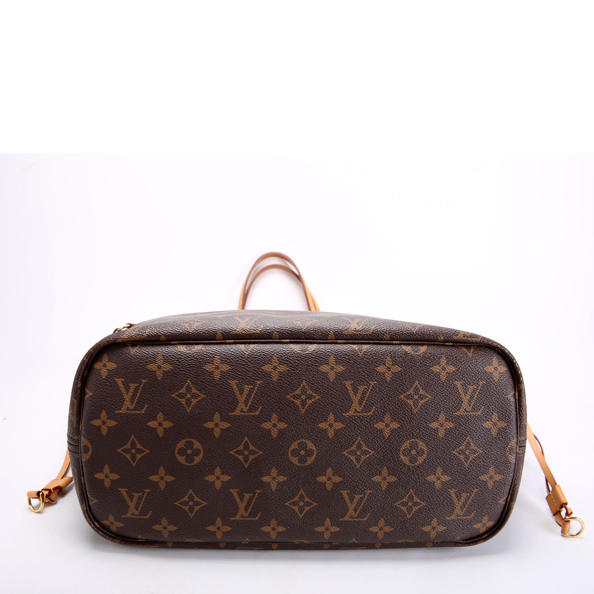 Louis Vuitton Neverfull W/Wallet MM Monogram