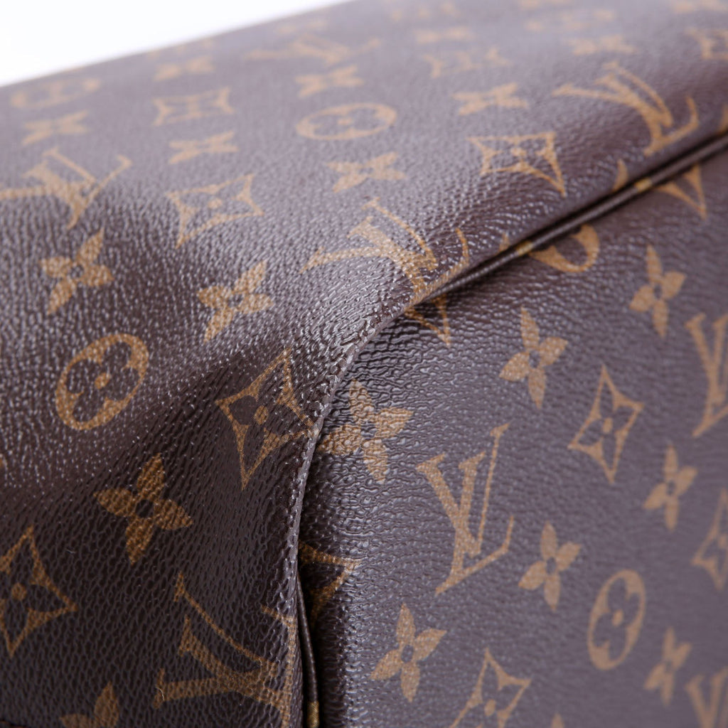 Louis Vuitton Neverfull W/Wallet MM Monogram