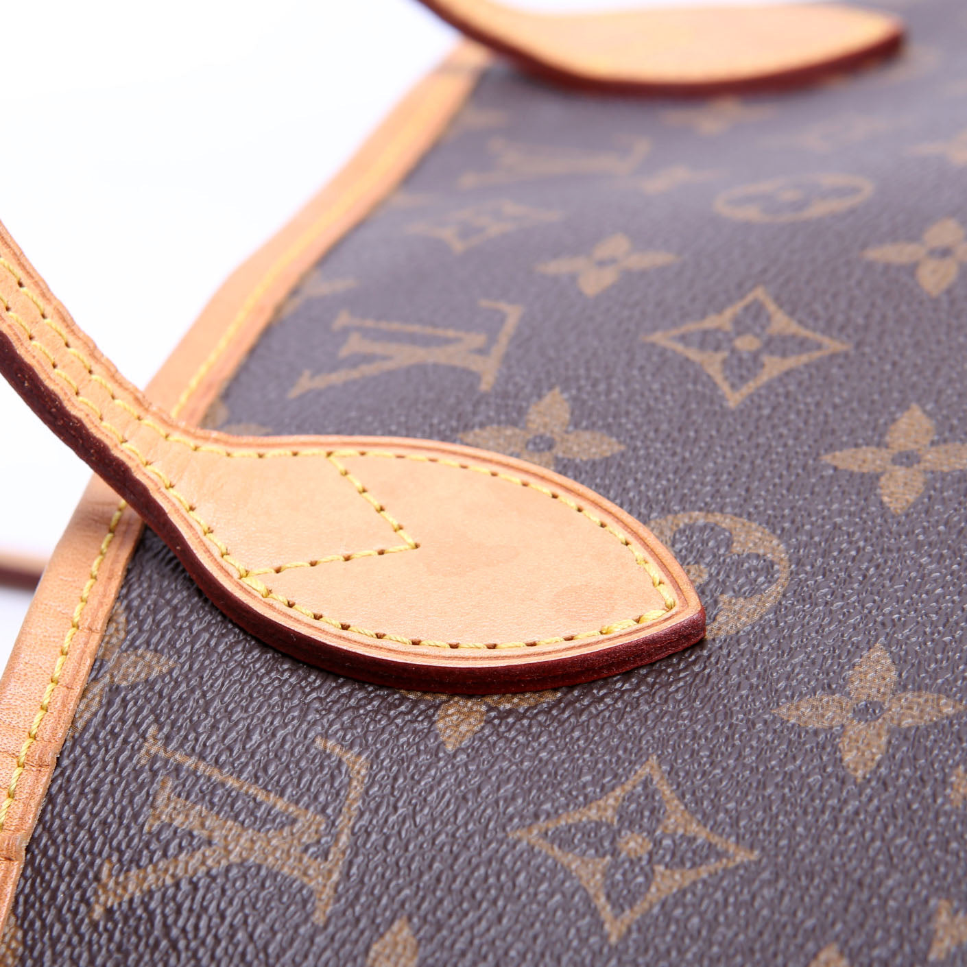 Louis Vuitton Neverfull W/Wallet MM Monogram