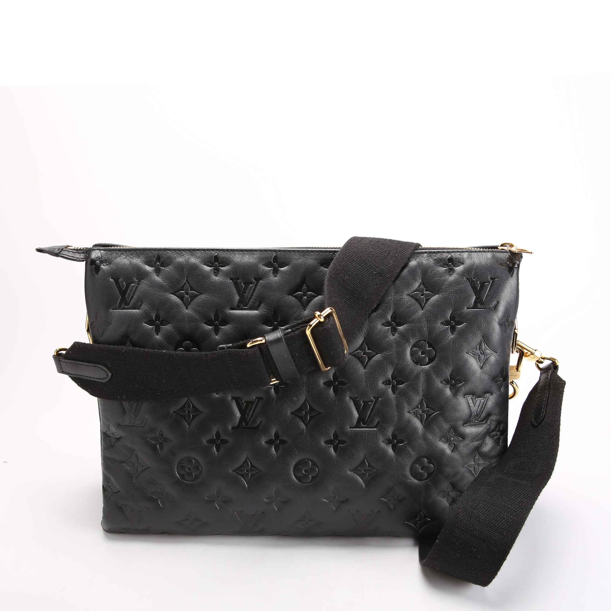 Coussin MM Lambskin Black