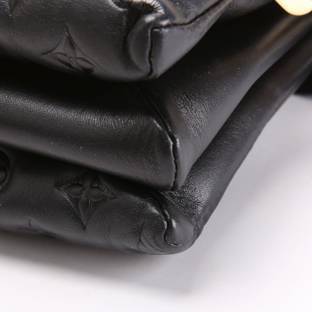 Coussin MM Lambskin Black