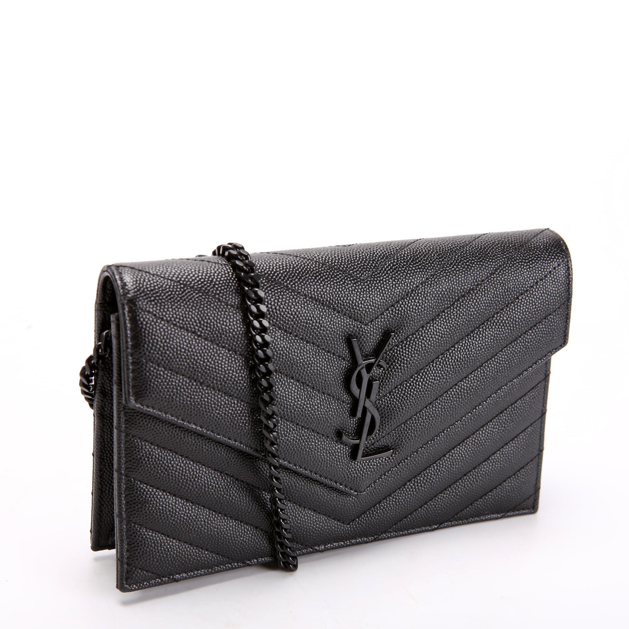 Envelope Chain Wallet 695108 Black