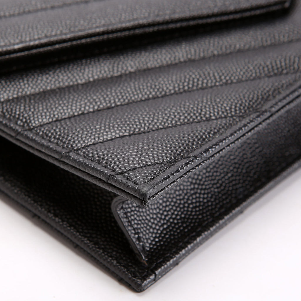 Envelope Chain Wallet 695108 Black