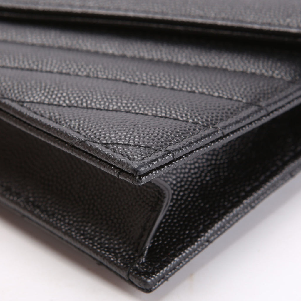 Envelope Chain Wallet 695108 Black