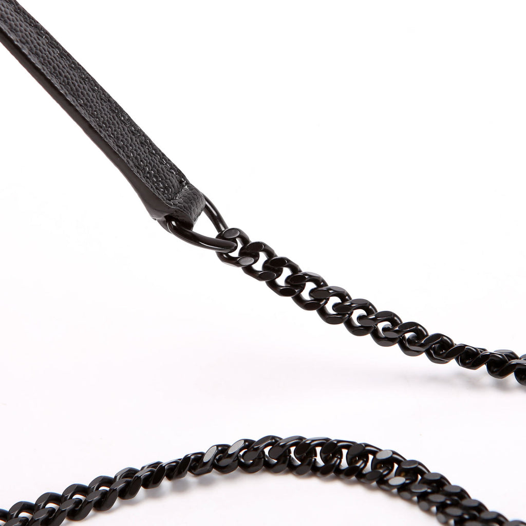 Envelope Chain Wallet 695108 Black