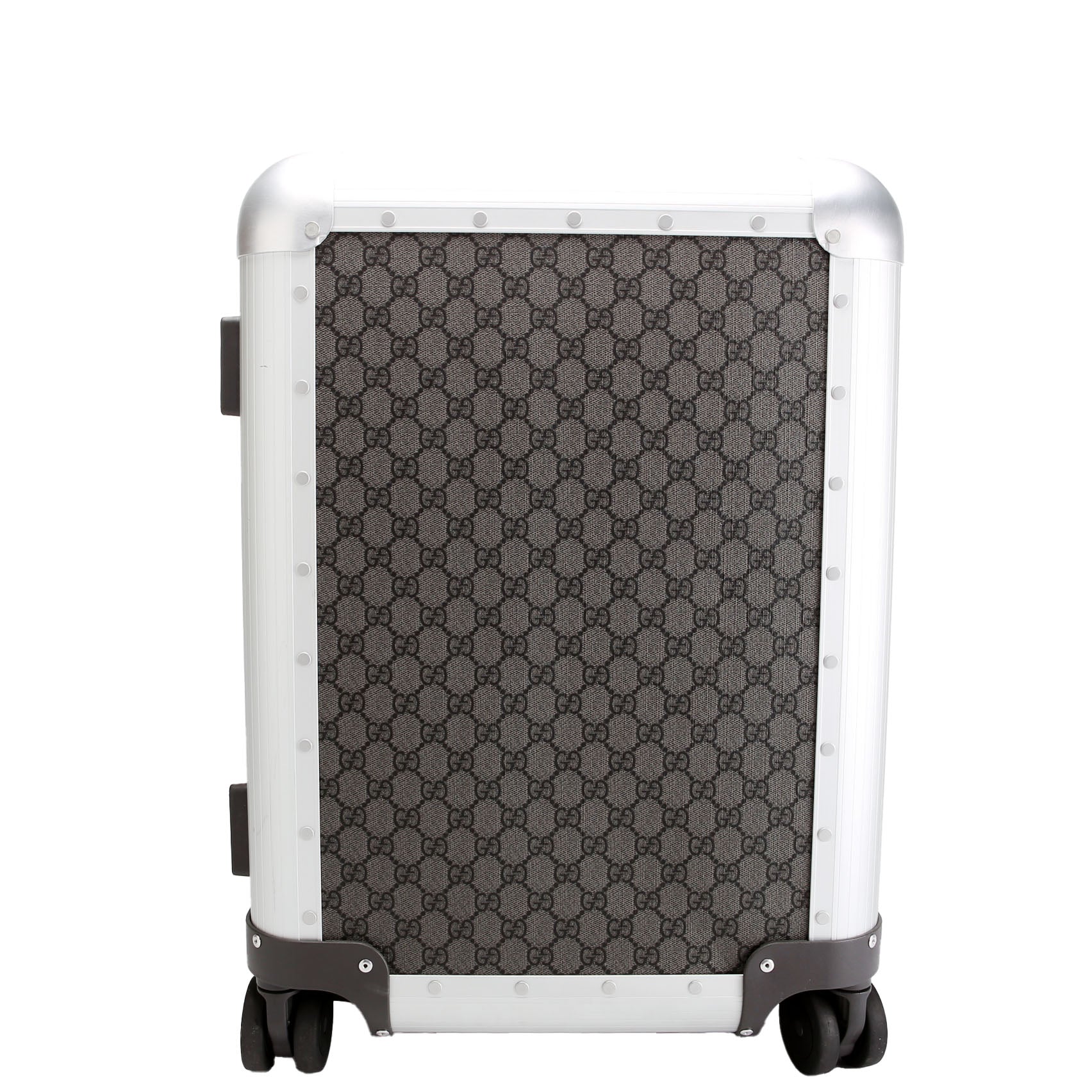 Gucci 740391 GG Supreme Porter Cabin Plus Trolley Grey