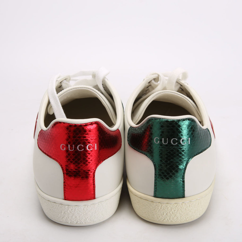 Gucci Ace Web Heart Sneakers Size 41