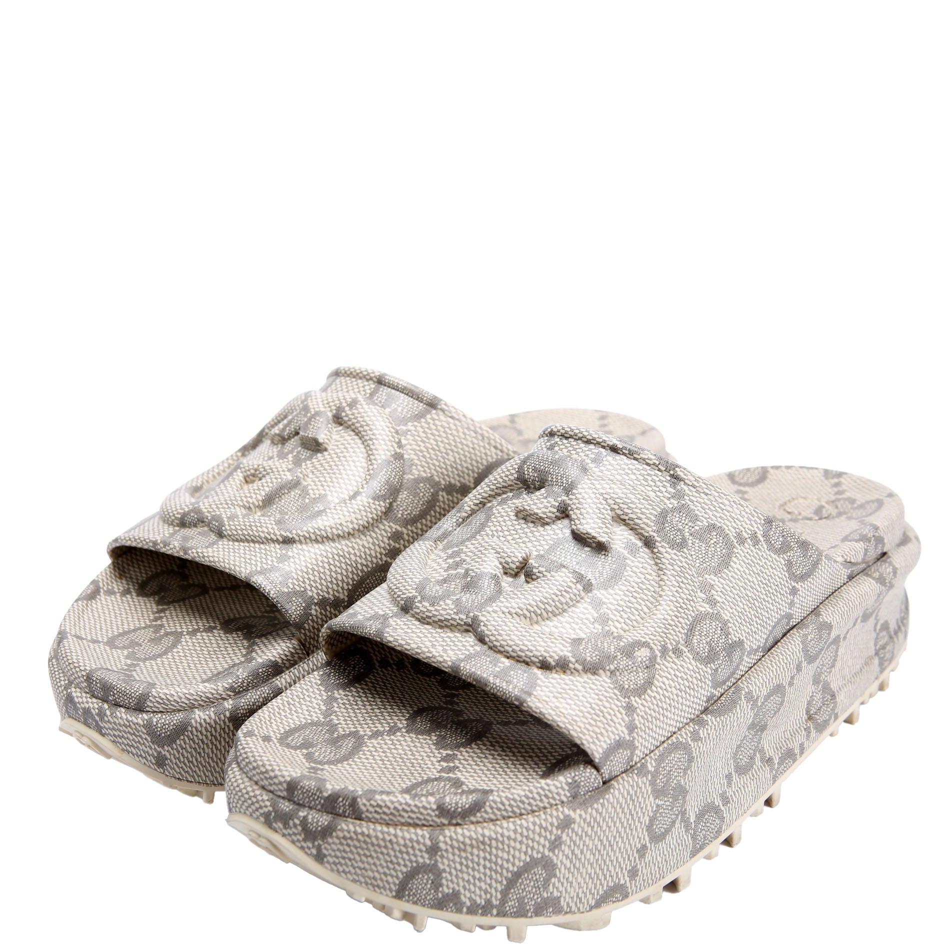 Interlocking GG Rubber Platform Slides Size 36