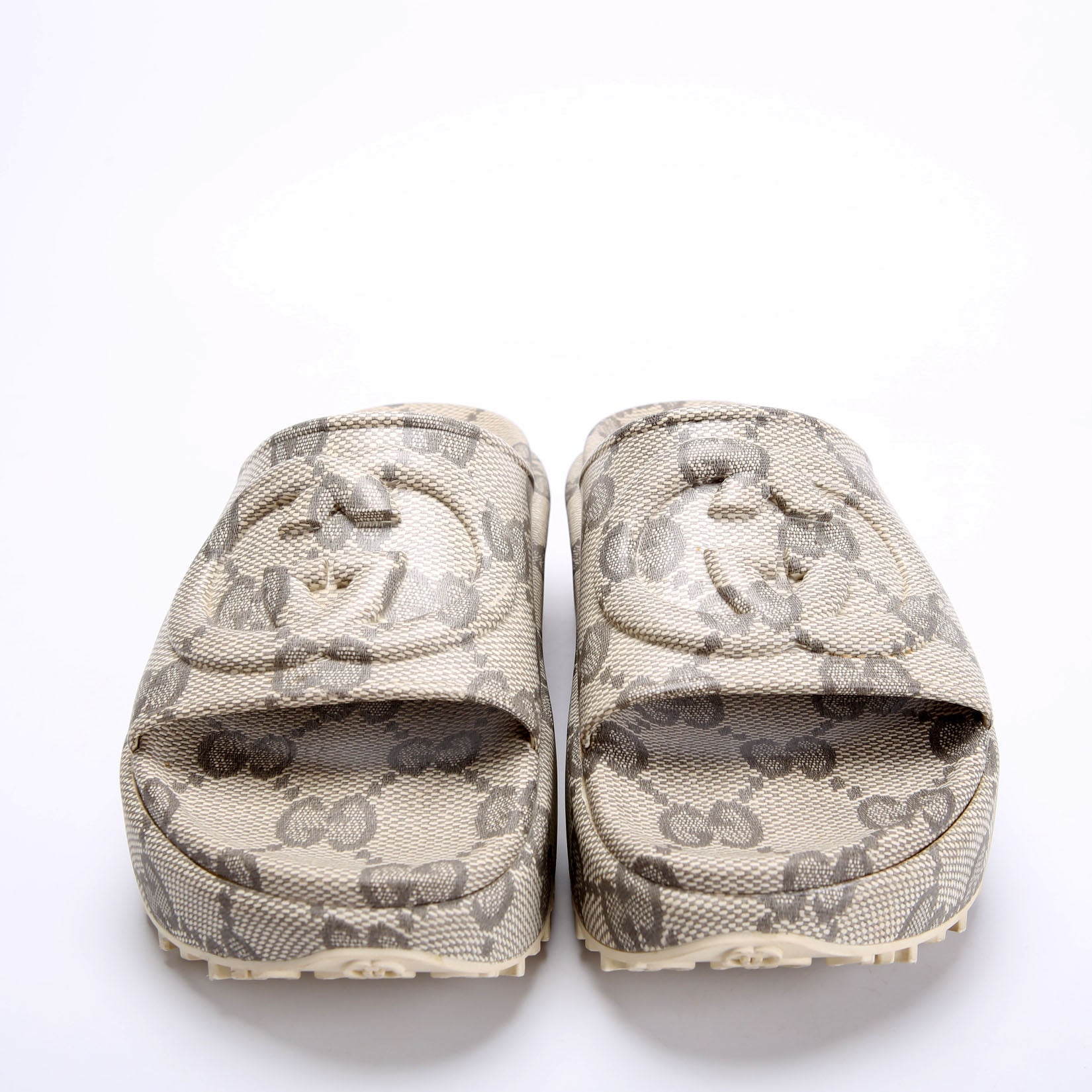 Interlocking GG Rubber Platform Slides Size 36