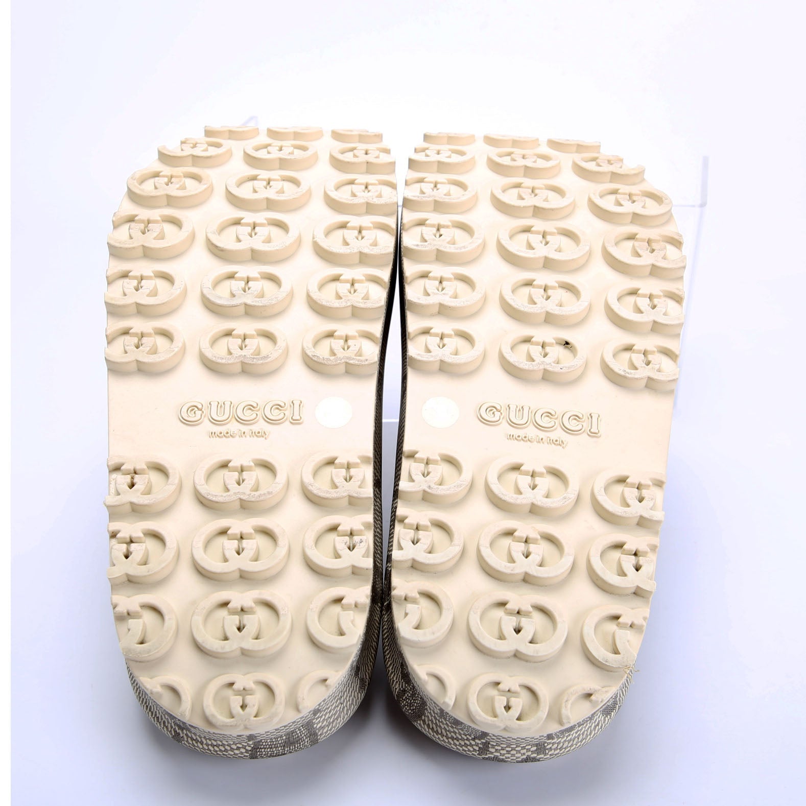 Interlocking GG Rubber Platform Slides Size 36