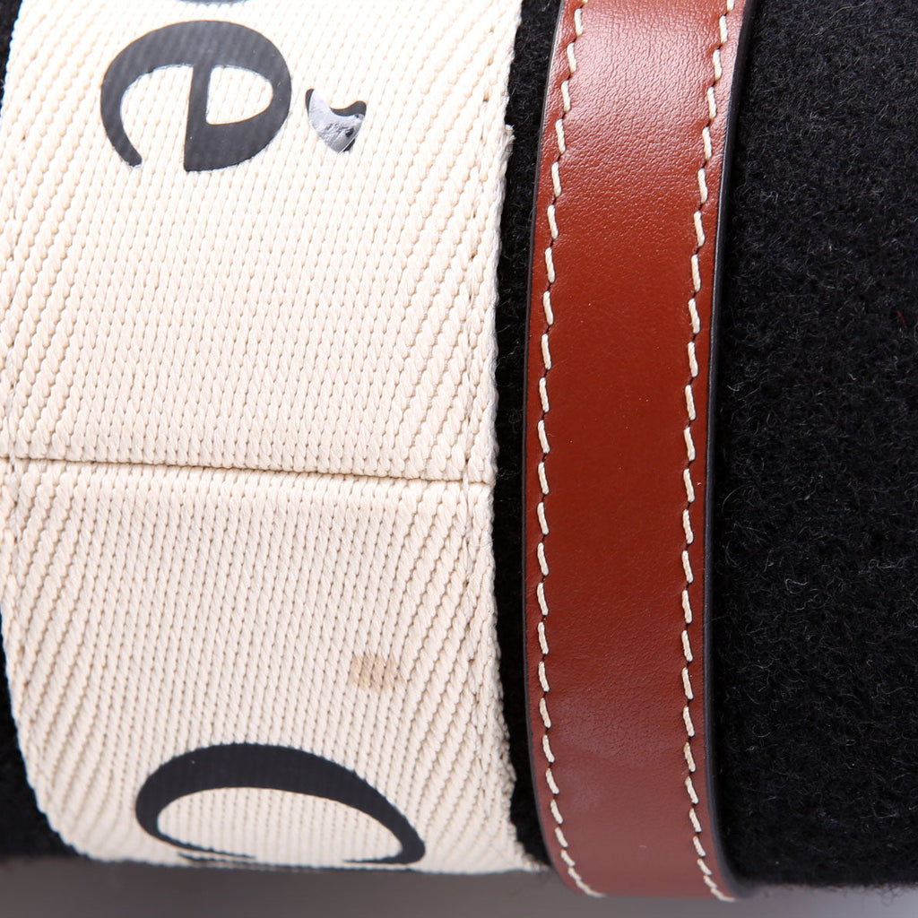 Woody Ribbon Tote Small Wool