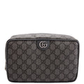 Gucci 760019 Ophidia GG Supreme Small Toiletry Case Gray
