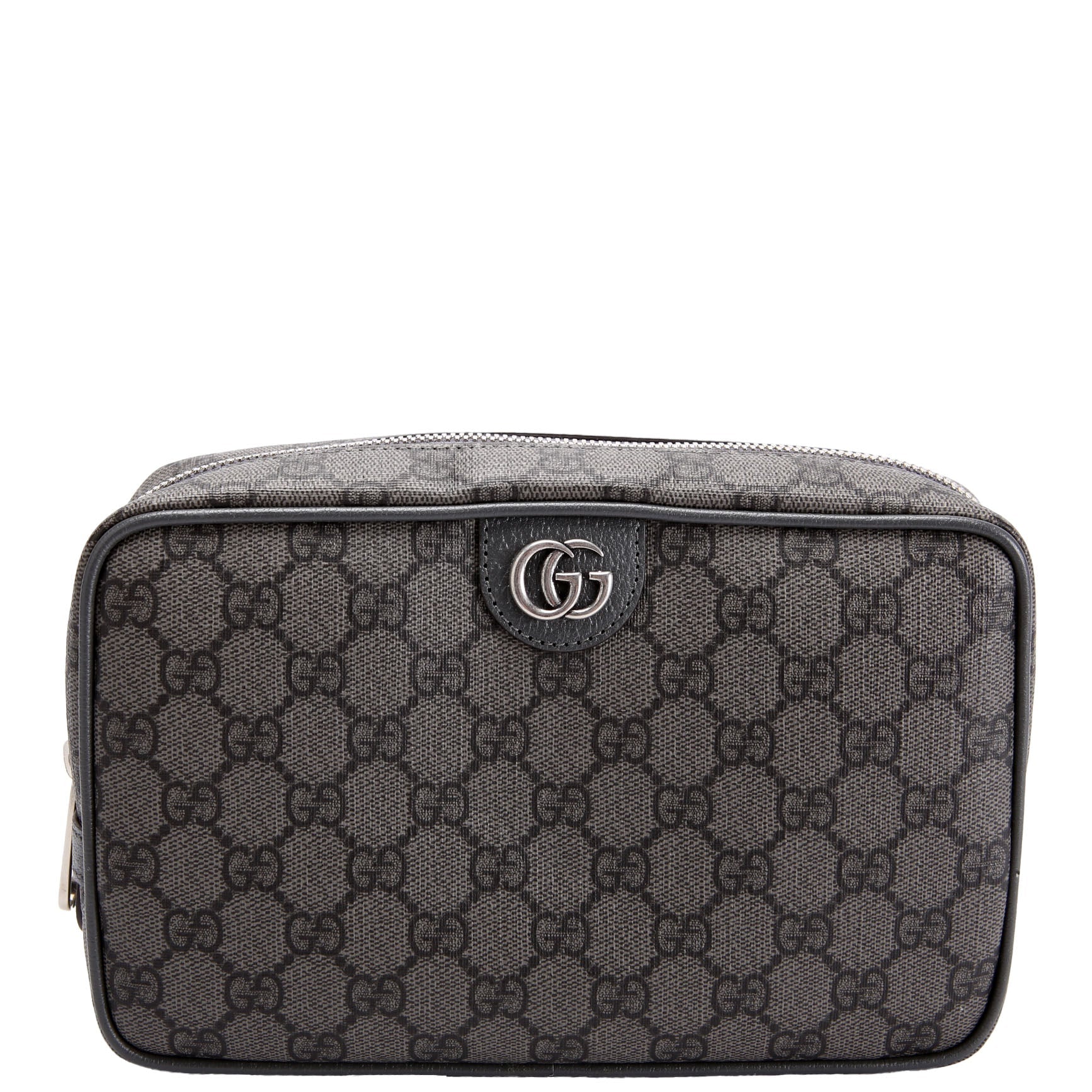 Gucci 760019 Ophidia GG Supreme Small Toiletry Case Gray